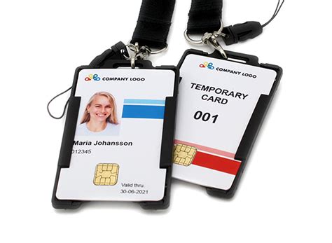 Smartcards for temporary staff and visitors 